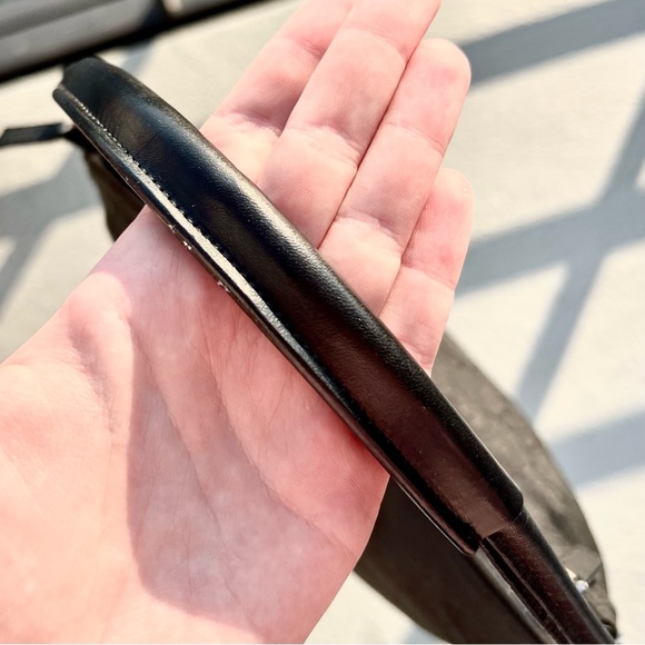 Gucci GG Monogram Nylon Leather Shoulder Bag - Picture 10 of 15